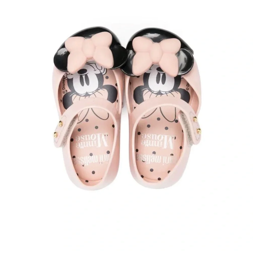 Conscious Mini Melissa Minnie Mouse jelly ballerinas size 7 like new